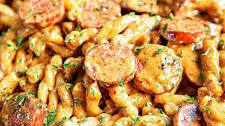 Smoked Sausage Cajun Alfredo