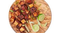 Smoked Tofu BBQ skewers