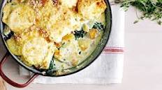 Smoked haddock and potato gratin