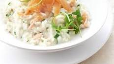 Smoked salmon & lemon risotto