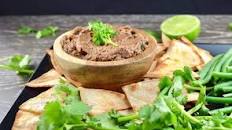 Smoky Black Bean Dip with Chipotle and Cilantro