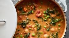 Smoky Chickpea, Red Lentil & Vegetable Soup