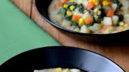 Smoky Corn & Spinach Chowder