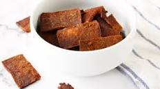 Smoky Dehydrated Tofu Jerky