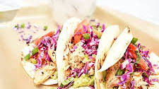 Smoky Pulled Chicken Tacos with Citrus Slaw and Creamy Guacamole