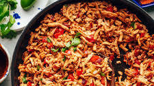 Smoky Shredded Tofu Taco “Meat”