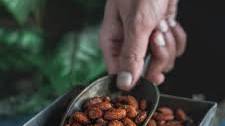 Smoky Spicy Garlic Roasted Almonds