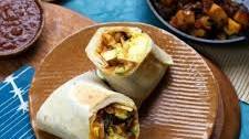 Smoky Vegetarian Breakfast Burrito Recipe