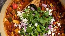Smoky Vegetarian Chili With Beans