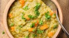 Smoky Vegetarian Split Pea Soup