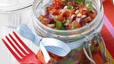Smoky chipotle pepper salsa