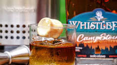 S'mores Maple Old Fashioned Cocktail