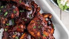 Smothered Barbecued Chicken