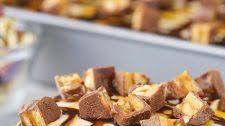 Snickers Poke Cake