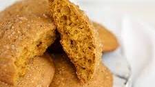 Soft Pumpkin Spice Cookies