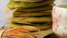 Soft Vegan Matcha Sugar Cookies
