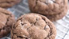 Soft and Chewy Chocolate Ginger Molasses Cookies