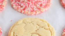 Soft and Chewy Drop Sugar Cookies