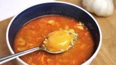 Sopas de ajo o sopa castellana. Receta de la abuela