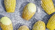 Sourdough Matcha Madeleines