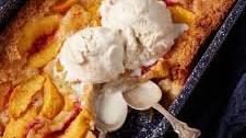 Southern Peach Cobbler Cake