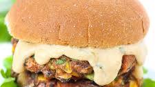 Southwest Black Bean Burger (Vegan)