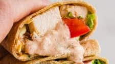 Southwest Chicken and Bacon Wraps