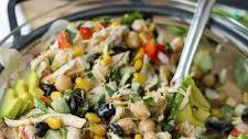 Southwest Shredded Chicken Salad