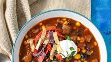 Southwestern Steak Soup