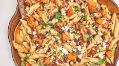 Southwestern Sweet Potato and Black Bean Pasta Salad