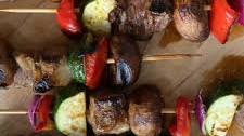 Soy-Honey Steak Kabobs