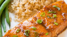 Soy-Maple Glazed Salmon