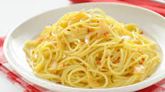 Spaghetti aglio, olio e peperoncino