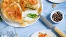 Spanakopita : tourte grecque épinards feta