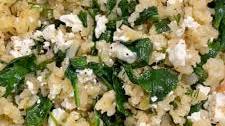 Spanakorizo (Greek Spinach Rice)