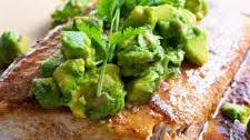 Spiced Baked Fish with Avocado Salsa