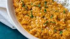 Spiced Carrot and Lentil Soup