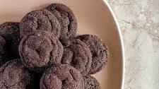 Spiced Chocolate Crinkle Cookies