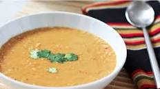 Spiced Coconut Lentil Soup Recipe
