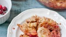 Spiced Cranberry Apple Crisp