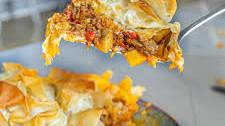 Spiced Lamb and Filo Pie
