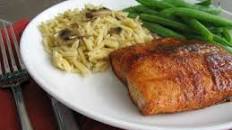 Spiced Maple Glazed Salmon