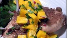 Spiced Rum-Sugar Chicken With Mango Mojito Salsa