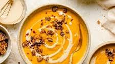 Spiced Sweet Potato and Carrot Soup