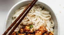 Spicy Baked Peanut Butter Tofu