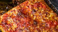 Spicy Baked Salmon Recipe with Lime and Harissa