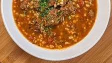 Spicy Beef and Barley Stew (Instant Pot Version)