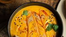 Spicy Carrot and Red Lentil Soup (Vegan)