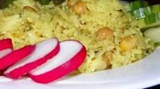 Spicy Chick-Peas and Rice