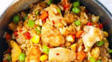 Spicy Chicken Fried Rice